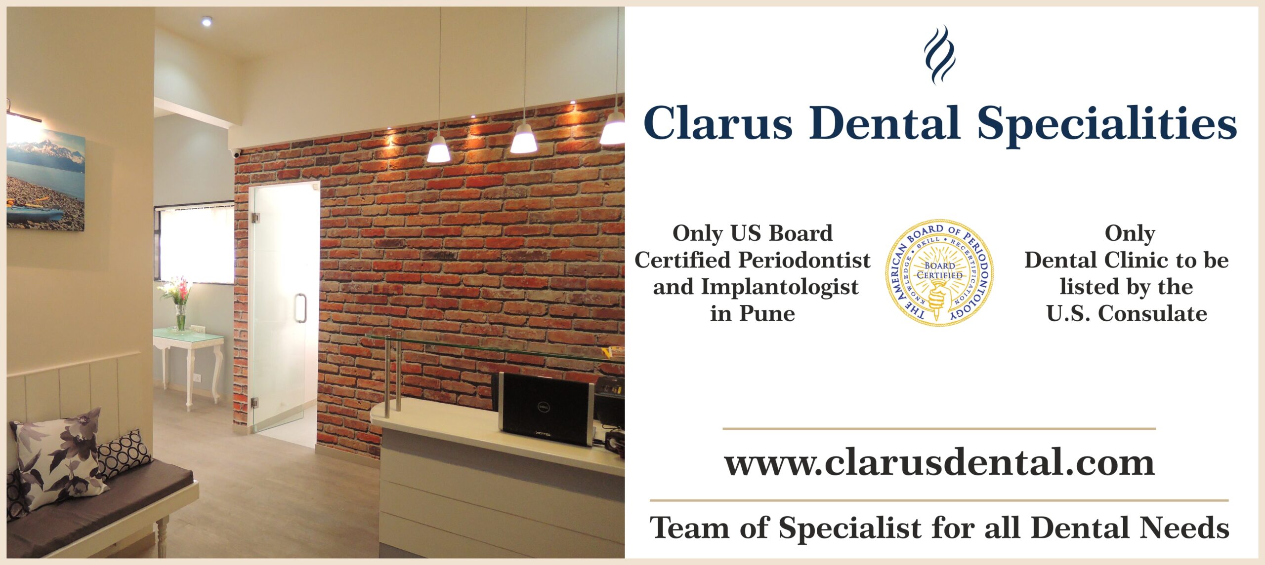 Clarus Dental - 450x 200 Banner